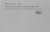 Review of Ordovician Pelecypods