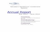 Nevada's Workforce Investment System July 2011 – June 2012