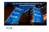 Top Ten Airfield Lighting Maintenance and Management ...