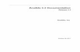 Ansible 2.2 Documentation