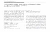 Arbuscular mycorrhizal status and root phosphatase activities in vegetative Carica papaya L. varieties