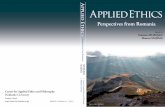 Applied Ethics Perspectives from Romania