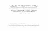 Linking Promises to Policies: Law and Development in an Unequal Brazil