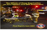 Effects of Sleep Deprivation on Fire Fighters and EMS ...