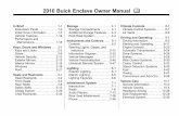 2010 Buick Enclave Owner Manual M