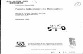 AD-A259 392 Family Adjustment to Relocation - Defense ...