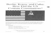 How Did the US Contain Communism?