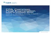 CPA Common Final Examination 2018 Part A