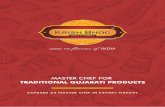 master chef for traditional gujarati products - Krishbhog