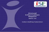 Annual Information Report - Indian Staffing Federation