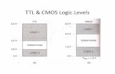TTL & CMOS Logic Levels