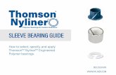 SLEEVE BEARING GUIDE - Specialty Product Technologies