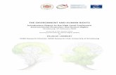 THE ENVIRONMENT AND HUMAN RIGHTS - Coe