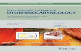 OTORHINOLARYNGOLOGY - Fundação Otorrinolaringologia