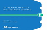 INTRODUCTION TO PHILOSOPHY READER - LibreTexts