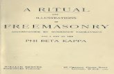 A Ritual And Illustrations Of Freemasonry
