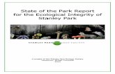STATE OF THE PARK REPORT: - Stanley Park Ecology Society