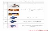 Arduino Board & Shield(A) - ASHOP.LV