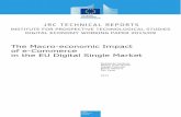 The Macro-economic Impact of e-Commerce in the EU Digital ...