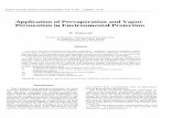 Application of Pervaporation and Vapor Permeation in Environmental Protection