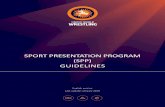SPORT PRESENTATION PROGRAM (SPP) GUIDELINES
