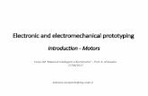 Electronic and electromechanical prototyping - Centro E ...