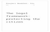Project Booklet six - the legal framework protecting the citizen
