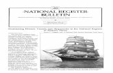 Nominating Historic Vessels and Shipwrecks to the National Register of Historic Places