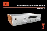 SA750 INTEGRATED AMPLIFIER - Sarte Audio