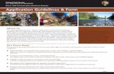 2020 RTCA Application Guidelines and Form - National Park ...