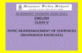 English-Class-5th-Rearrangement-of-Sentence-Workbook ...