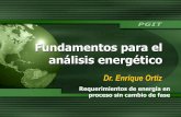 Fundamentos para el análisis energético