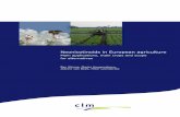 Neonicotinoids in European agriculture - CLM Onderzoek en ...