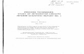 process techniques study of integrated circuits interim ...