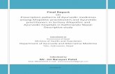 Final Report - Department of Ayurveda & Alternative Medicine