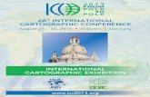 26 INTERNATIONAL CARTOGRAPHIC CONFERENCE