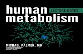 Human metabolism lecture notes - Inside EWU