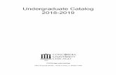 Undergraduate Catalog 2018-2019 - Concordia University ...