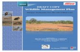 Wildlife Management Plan