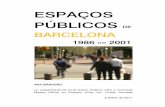 Espaços Públicos de Barcelona 1981-2001