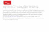 IMPORTANT SECURITY UPDATE - Verizon