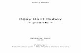 Bijay Kant Dubey - poems - - Poem Hunter