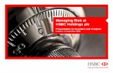 Managing Risk at HSBC Holdings plc