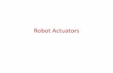 Robot Actuators