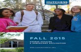 Fall 2015 - Dutchess Community College