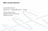 Lenovo E41-10/E41-15