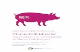 China's Pork Miracle? Agribusiness and Development in China's Pork Industry