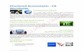 Chartered Accountants - CA Worldwide edu