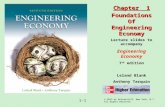 Chapter 1 - Foundations of Engineering Economy