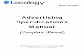 Advertising Specifications Manual - Localogy